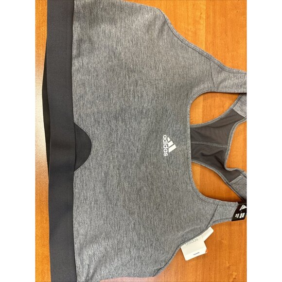 adidas Women's Plus Sz Bra 3X Size Powerreact Training - Picture 2 of 5